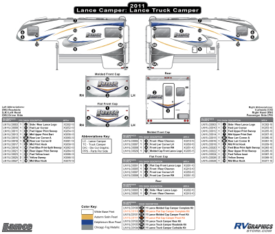 Lance Camper - Lance Truck Campers - 2011-2014 Lance Truck Camper