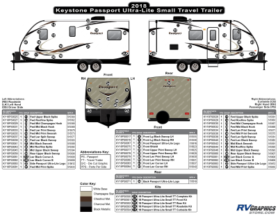 Keystone RV - Passport - 2018 Passport Small Travel Trailer UltraLite