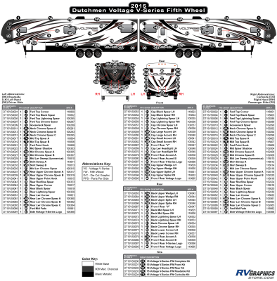 Dutchmen - Voltage - 2015 Voltage V-Series FW-Fifth Wheel