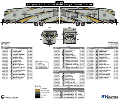 Eclipse - Attitude - 2019 Attitude Large Travel Trailer Gold Version