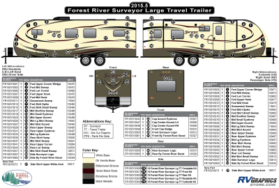 Forest River - Surveyor - 2015.5 Surveyor Lg TT-Large Travel Trailer