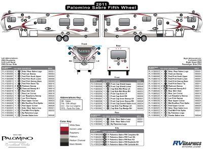 Palomino - Sabre - 2011 Sabre Fifth Wheel