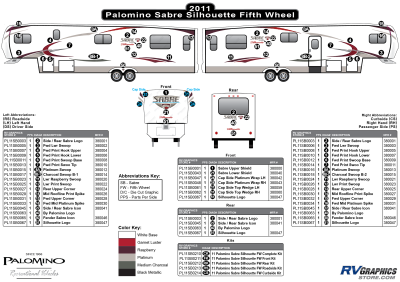 Palomino - Sabre - 2011 Sabre Silhouette Fifth Wheel