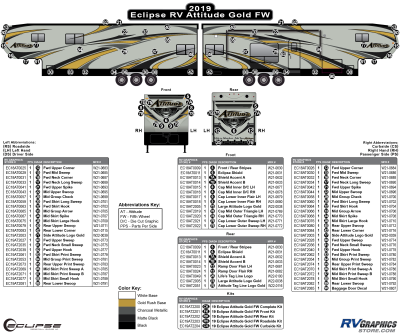 Eclipse - Attitude - 2019 Attitude Fifth Wheel Gold Version