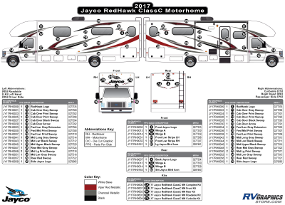 Jayco - Redhawk - 2017 Redhawk Motorhome