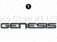 Front / Rear Genesis Logo