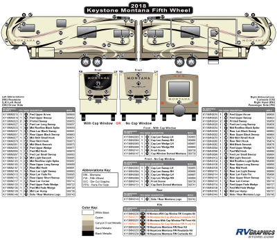 Keystone RV - Montana - 2018 Montana Fifth Wheel