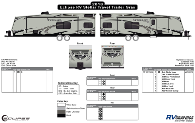 Eclipse - Stellar - 2018 Stellar Travel Trailer Gray Version