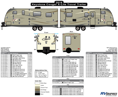 Keystone RV - Cougar - 2016 Cougar X-Lite Travel Trailer