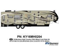 25 Piece 2016 Montana High Country FW Curbside Graphics Kit