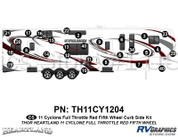 2011 Cyclone FW Red Curbside Kit