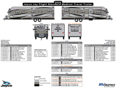 Jayco - Jay Flight - 2020 Jay Flight Standard Medium Travel Trailer