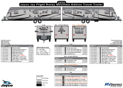 Jayco - Jay Flight - 2020 Jay Flight Rocky Mountain Edition Trailer