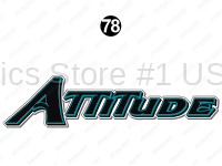 Tag Line Teal Attitude Logo