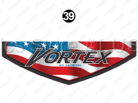 Back Patriotic Vortex Badge