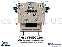 11 Piece 2019 Eagle Fifth Wheel Front Kit