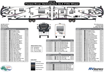 Forest River - Salem Hemisphere - 2018 Salem Hemisphere GLX Fifth Wheel