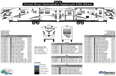 Forest River - Salem Hemisphere - 2019 Salem Hemisphere Hyper-Lyte Fifth Wheel