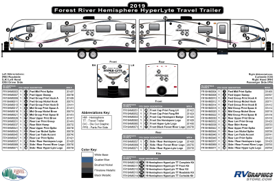 Forest River - Salem Hemisphere - 2019 Salem Hemisphere Hyper-Lyte Travel Trailer