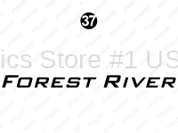 Front Black Forest River Logo