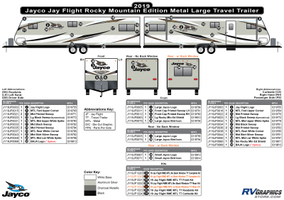 Jayco - Jay Flight - 2019 Jay Flight Rocky Mountain Edition Metal Travel Trailer