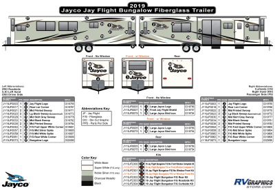 Jayco - Jay Flight - 2019 Jay Flight Bungalow Fiberglass Travel Trailer