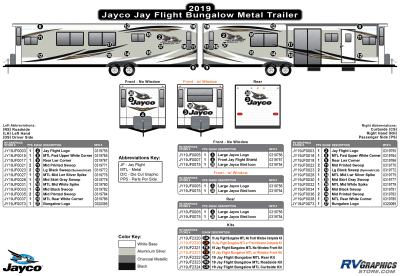 Jayco - Jay Flight - 2019 Jay Flight Bungalow Metal Travel Trailer