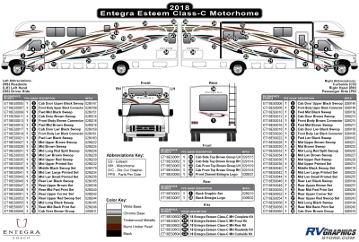 Entegra - Esteem - 2018 Esteem Class C Motorhome