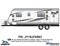 7 Piece 2019 Jay Flight SLX Short Travel Trailer Roadside Graphics Kit - Image 2