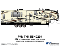 28 Piece 2018 Bighorn Fifth Wheel Curbside Graphics Kit - Image 2