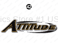 Side Gold Attitude Logo - Image 2