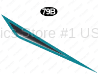 Front / Rear Teal Spike RH - Image 2