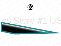 Rear Upper Teal Wedge - Image 3