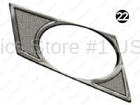 Headlight Bezel RHH (X) - Image 2