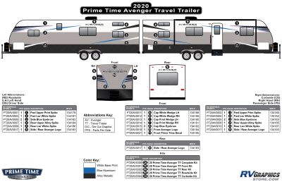 Prime Time - Avenger - 2020 Avenger Travel Trailer