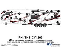 2011 Cyclone FW Red Roadside Kit