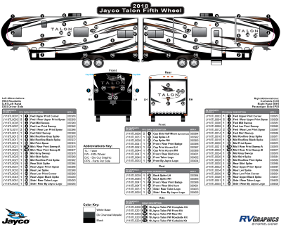 Jayco - Talon - 2018 Talon Fifth Wheel