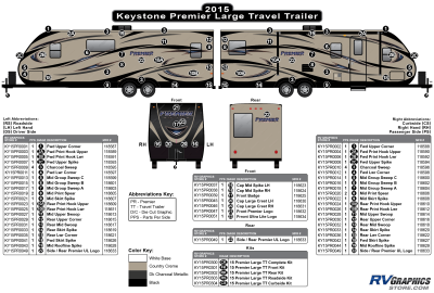 Keystone RV - Premier - 2015-2016 Premier Large Travel Trailer