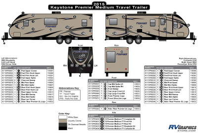 Keystone RV - Premier - 2015-2016 Premier Medium Travel Trailer