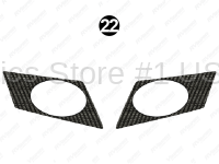 Front Headlight Bezel Set