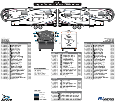 Jayco - Seismic - 2017 Seismic Wave Fifth Wheel