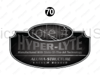 Aluminum Superstructure Decal