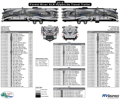 Forest River - XLR - 2015 XLR HyperLite Travel Trailer