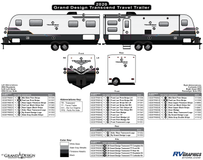 Grand Design - Transcend - 2020 Transcend Travel Trailer