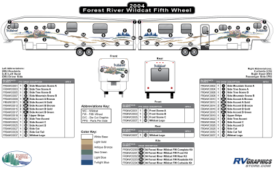 Forest River - Wildcat - 2004 Wildcat Fifth Wheel