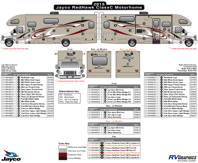 Jayco - Redhawk - 2015 Redhawk Motorhome