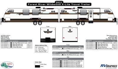 Forest River - Wildwood X-Lite - 2020-2021 Wildwood X-Lite Travel Trailer