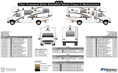 Thor Motorcoach - Freedom Elite - 2016 Freedom Elite Small Motorhome