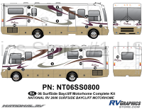 22 Piece 2006 Surfside Rossmoor Complete Graphics Kit - Image 2