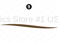 Long Brown Swoosh (I)